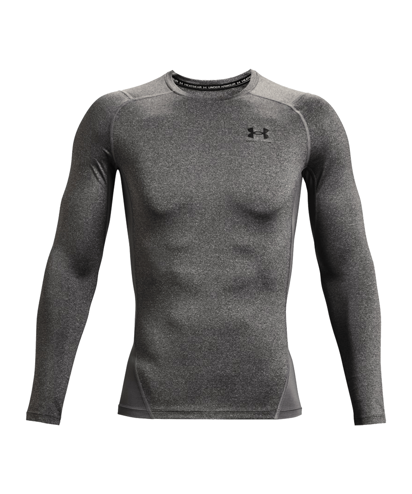 Under Armour HG Compression Langarmshirt Grau F090 - grau