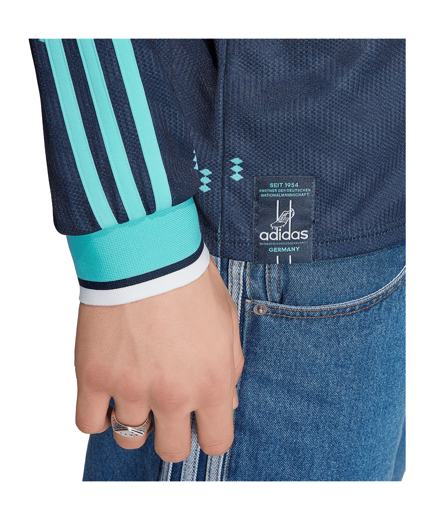 adidas DFB Deutschland Trikot Langarm Away WM |  2026 Blau - blau