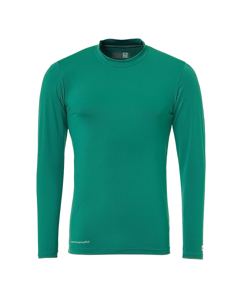 Uhlsport Funktionsshirt langarm | smaragd - gruen