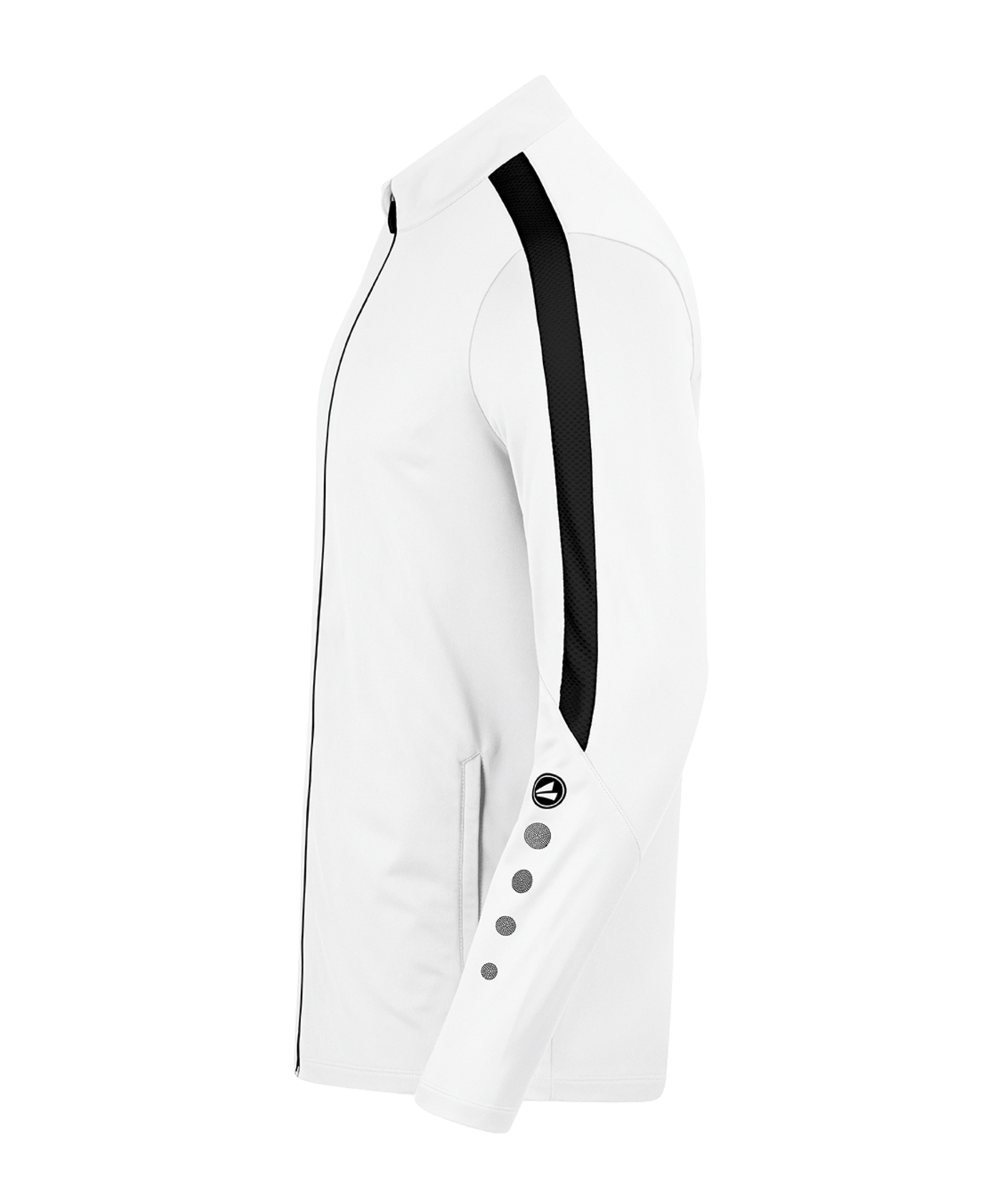 JAKO Power Polyesterjacke Weiss Schwarz F000 - weiss