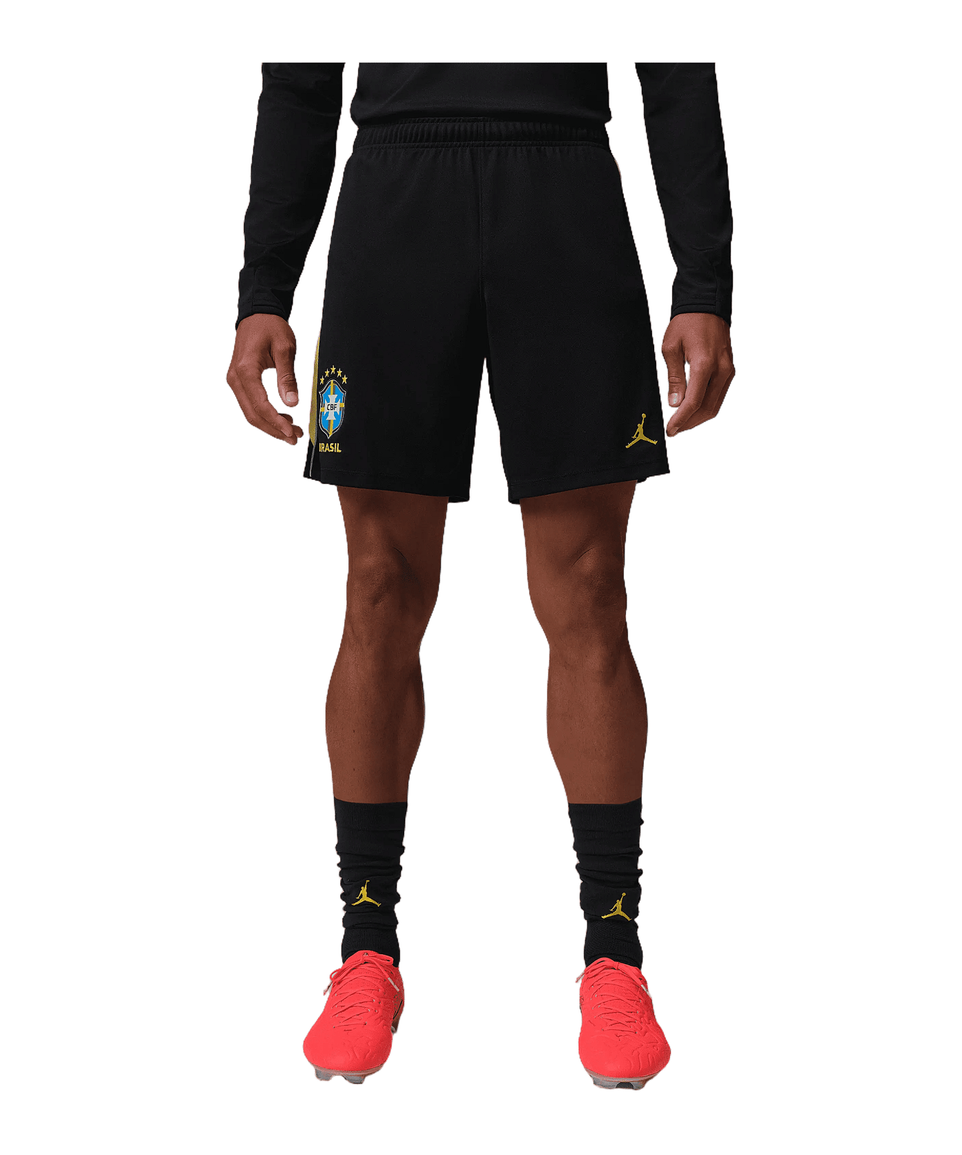 Nike CBF Brasilien Academy Pro Short Schwarz F010 - schwarz