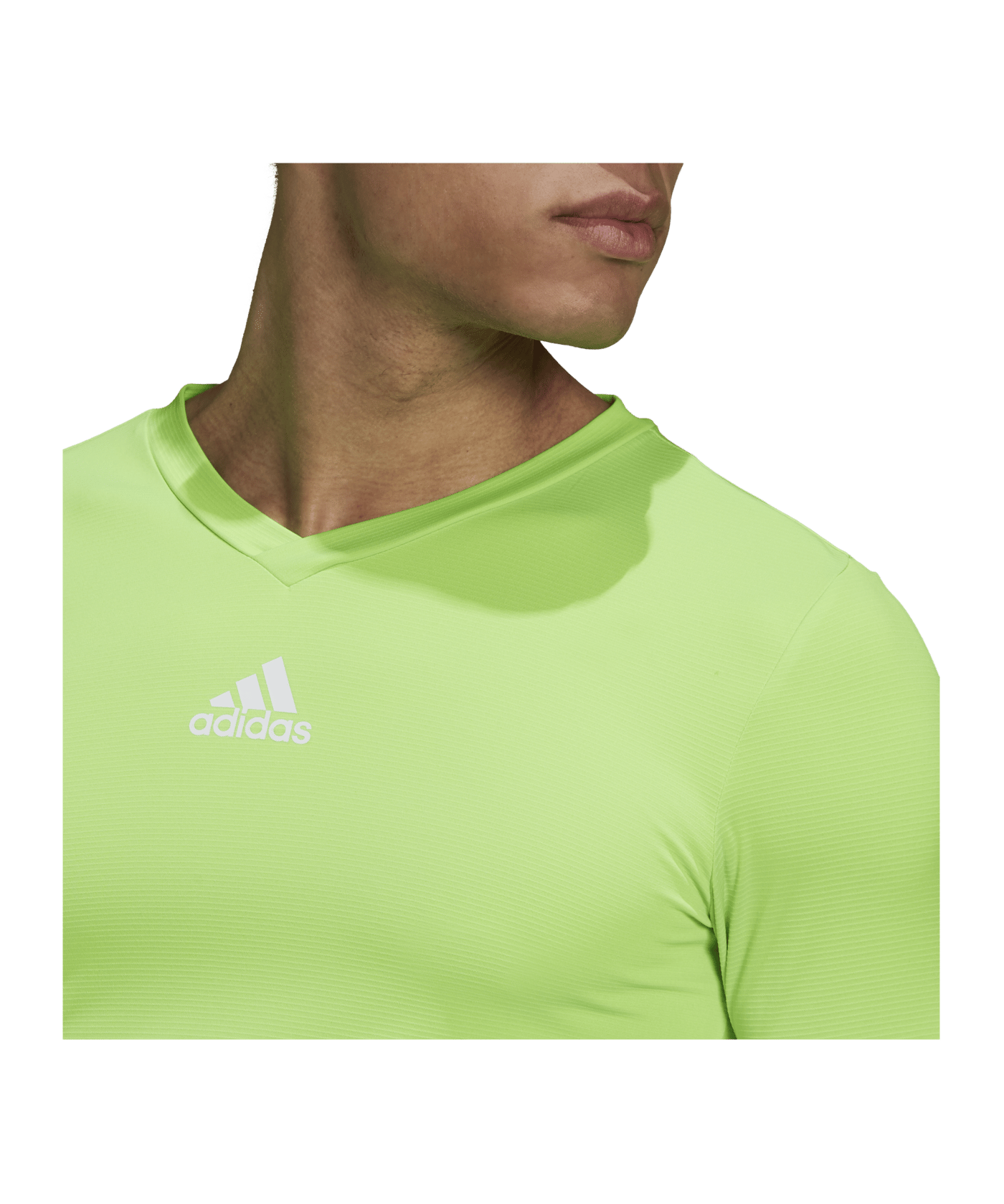 adidas Team Base Top langarm Grün - gruen