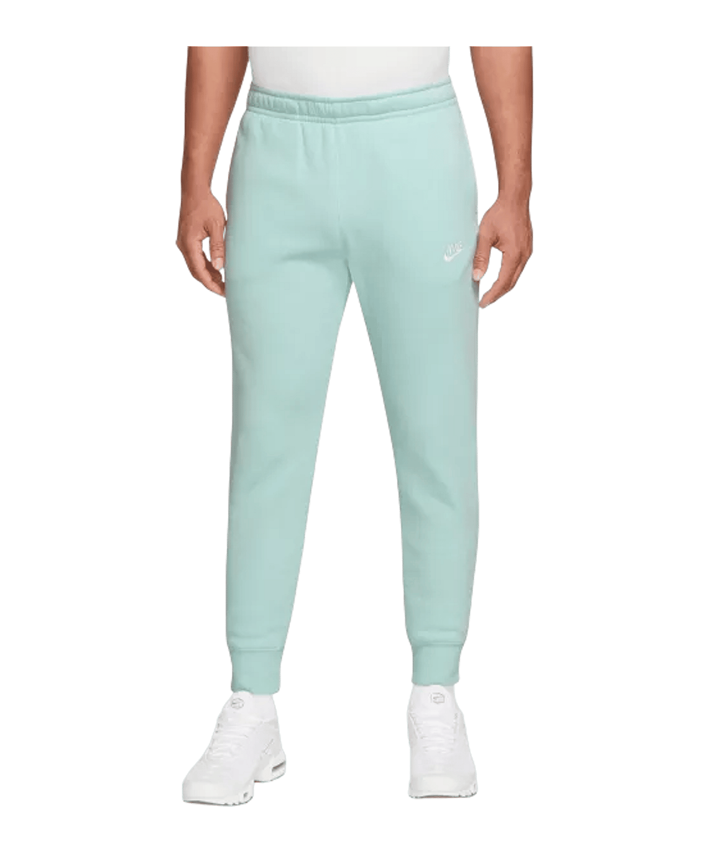 Nike Club Fleece Jogginghose Blau Weiss F346 - blau