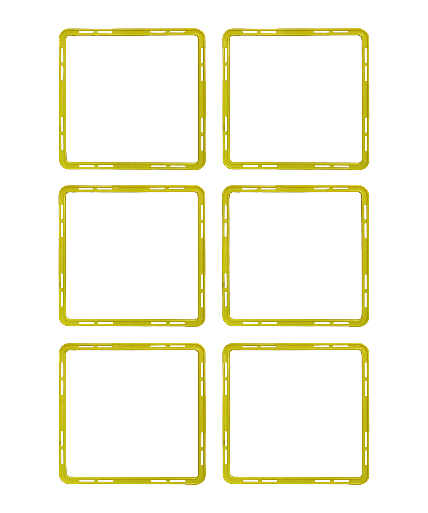 Cawila ACADEMY SQUARE | 6er Set | gelb - gruen