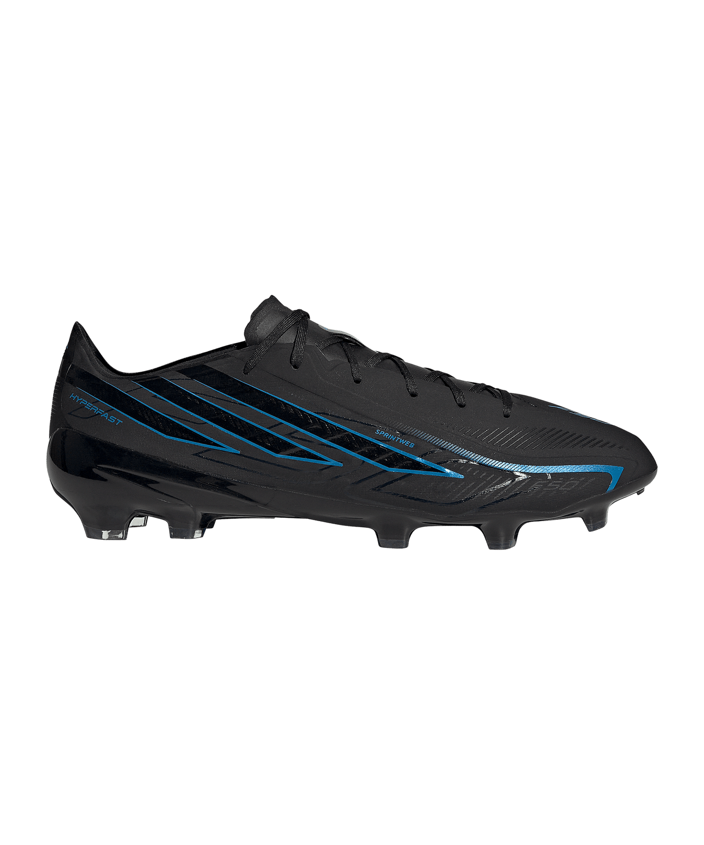 adidas F50 Hyperfast Pro FG Schwarz - schwarz