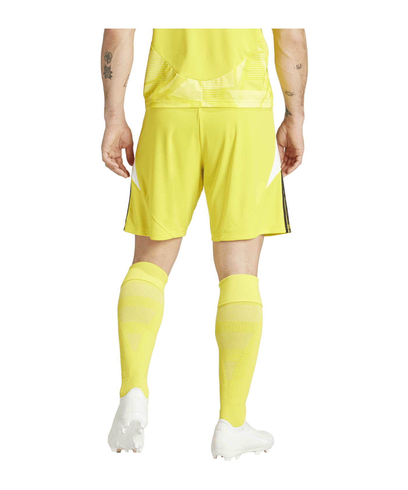 adidas Tiro 24 Short Gelb Weiss - gelb