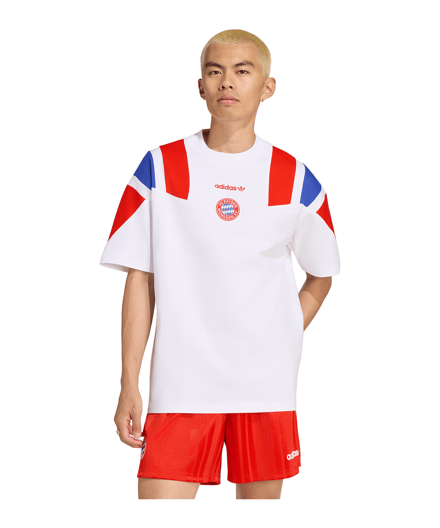 adidas FC Bayern München EQT T-Shirt Weiß - weiss