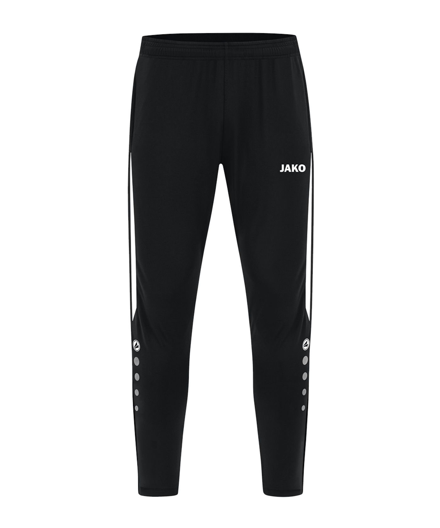 JAKO Power Trainingshose Schwarz Weiss F802 | - schwarz