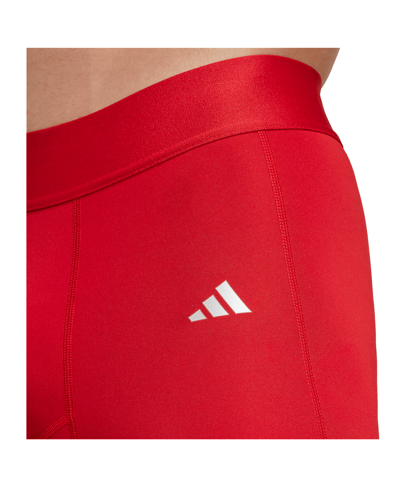 adidas Techfit Tight Short Rot - rot