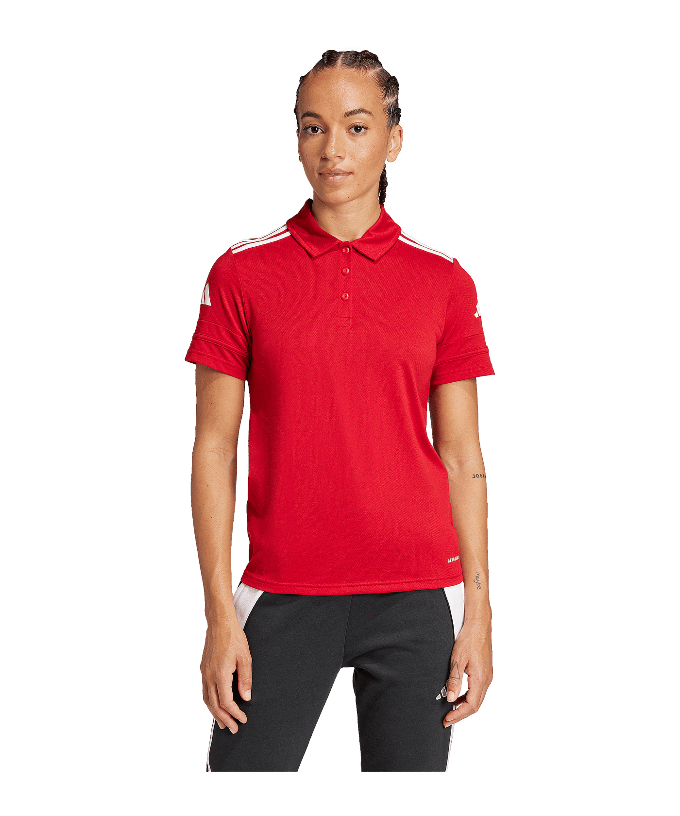 adidas Squadra 25 Polo Damen Rot - rot
