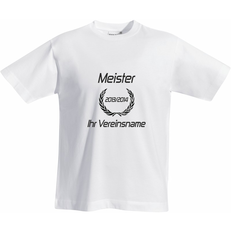 Meister T-Shirt | weiß - weiss