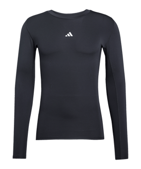 adidas Techfit Sweatshirt Schwarz - schwarz