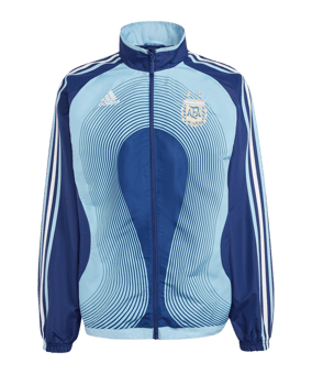 adidas AFA Argentinien Trainingsjacke 2006 Blau - blau