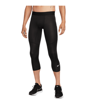 Nike Pro 3/4 Tight Schwarz F010 - schwarz