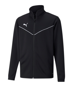 PUMA teamRISE Poly Trainingsjacke Kids Schwarz F03 - schwarz
