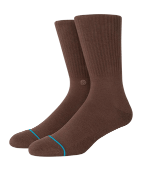 Stance Uncommon Solids Icon Socks Braun - braun