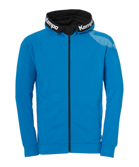 Kempa Core 26 Kapuzenjacke Kids Blau F03 - blau