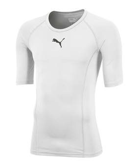 PUMA LIGA Baselayer Shortsleeve Weiss F04 - weiss
