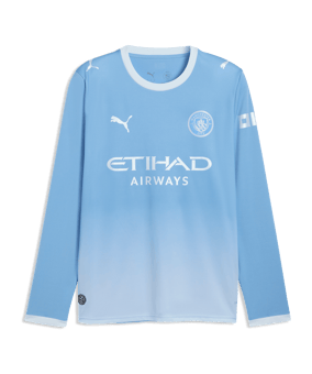 PUMA Manchester City Trikot Langarm Home 2026/2027 Blau F01