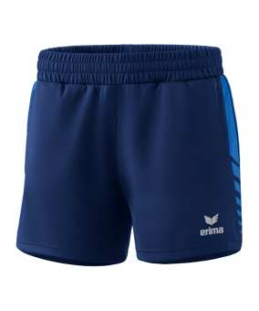 Erima Six Wings Worker Short Damen Dunkelblau - blau