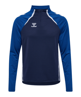 Hummel Lead 2.0 Half Zip Sweatshirt Blau F7317 