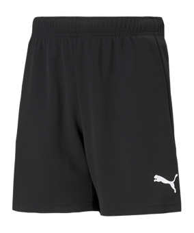PUMA teamRISE Short Kids Schwarz Weiss F04 - schwarz