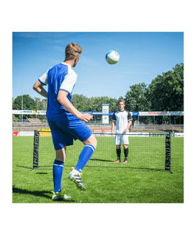 Cawila Soccer-Tennis Set 6m Schwarz - schwarz