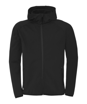 uhlsport ID Kapuzenjacke Schwarz F01 - schwarz