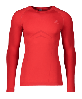 Odlo Performance Warm Sweatshirt Rot F36100 - rot