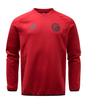 adidas Fortuna Düsseldorf Präsentation Sweatshirt Rot - rot