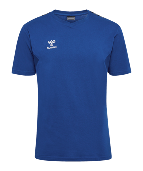 Hummel hmlAUTHENTIC CO T-Shirt Blau F7045 - blau