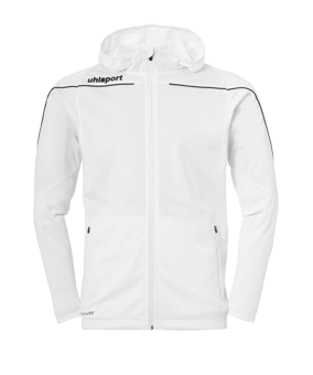Uhlsport Stream 22 Kapuzenjacke Kids Weiss F02 - weiss