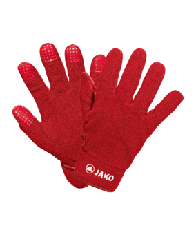 Jako Feldspielerhandschuh Fleece Rot F01 | - rot