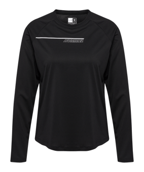 Hummel T-Shirt Damen Schwarz F2001 - schwarz
