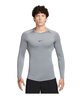 Nike Pro Dri-Fit Training Sweatshirt Grau F084 - grau