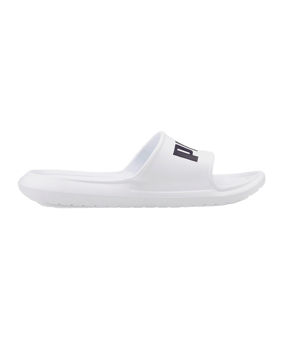 PUMA Divecat v2 Lite Badelatsche Weiss Schwarz F04 - weiss