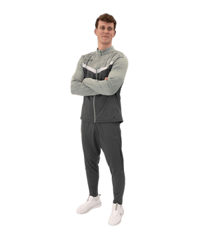 JAKO Iconic Trainingsanzug Kids Grau F852 - grau