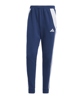 adidas Tiro 24 Trainingshose Dunkelblau Weiss - blau