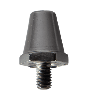 uhlsport Studs Alu 6 KT Steel Grey 13/16mm F03 - silber