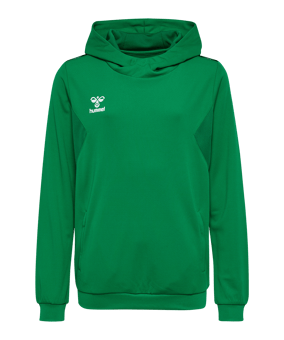 Hummel Authentic Pl Hoody Kids Grün F6235 - gruen