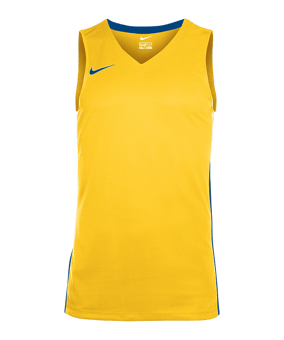 Nike Team Basketball Stock Trikot Gelb F719 - gelb