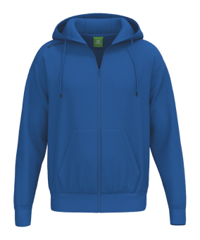 Erima TS Kapuzenjacke Kids Blau | - blau