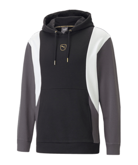 PUMA KING Top Hoody Schwarz Grau Weiss F04 - schwarz