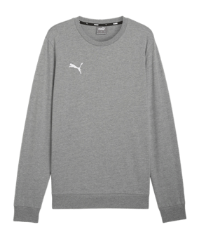 PUMA teamGOAL Casuals Sweatshirt Grau F33 - grau