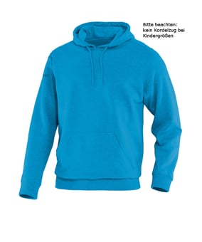 JAKO Team Kapuzensweat Hoody Kids Hellblau F89 - blau