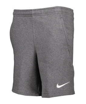 Nike Park 20 Fleece Short Kids Grau Weiss F071 - grau