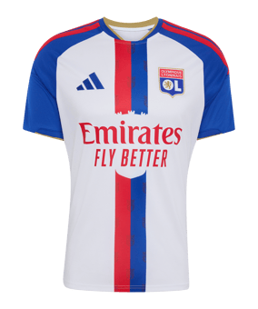 adidas Olympique Lyon Trikot Home 2026/2027 Weiß - weiss