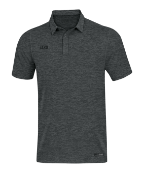 JAKO Premium Basics Poloshirt Grau F21 - grau