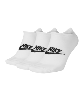 Nike Everyday Essential Füsslinge 3er Pack F100 - weiss