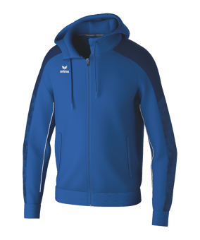 Erima Evo Star Kapuzenjacke Blau - blau